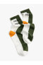 Basic Soket Çorap Renk Bloklu