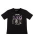ფოტო #1 პროდუქტის Big Girls Rhinestone Logo Short Sleeves T-shirt