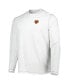 Men's White Chicago Bears Laces Out Billboard Long Sleeve T-shirt