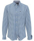 ფოტო #1 პროდუქტის Men's Big & Tall Classic-Fit Twain Stretch Check Shirt