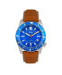 Фото #1 товара Часы Reign Francis Leather Brown/Blue 42mm