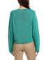 Фото #2 товара Lafayette 148 New York Voluminous Sleeve V-Neck Sweater Women's