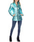 Women's Metallic Puffer Coat