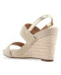 Фото #8 товара Women's Paxton Buckle Strap Wedge Sandals