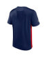 Men's Navy, Red Columbus Blue Jackets Authentic Pro Rink Tech T-Shirt