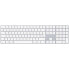 Фото #1 товара Apple Magic Keyboard mit Ziffernblock"Silber/Weiß Englisch International Kabellos