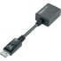 Фото #1 товара Techly IADAP-DSP-250 - 0.07 m - DisplayPort - 2 x VGA (D-Sub) - Male - Female - Straight