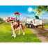 Фото #4 товара Игровые наборы и фигурки Playmobil Car With Trailer For Pony 70511
