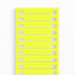 Фото #1 товара Weidmüller 1238280000 - Terminal block markers - 1 pc(s) - Yellow - -40 - 100 °C - 6 mm - 5 mm