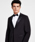 Men's Skinny-Fit Wool Tuxedo Jacket Черный, 44R - фото #3