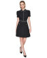 Women's Pleated-Skirt Dress