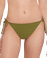 Фото #1 товара Women's Side-Tie Bikini Bottoms, Created for Macy's