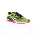 Reebok Nano X4 Mens Yellow Synthetic Lace Up Athletic Cross Training Shoes 8