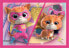 Фото #4 товара Clementoni CLE puzzle 4w1 SuperKolor Superkitties 21531