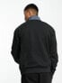 Volcom She 1/4 snap fleece in black