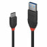Фото #1 товара Кабель USB A — USB C LINDY 36917 1,5 m Чёрный