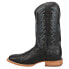 Фото #3 товара Durango Full Quill Ostrich Square Toe Cowboy Mens Black Dress Boots DDB0273