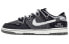 Nike Dunk Low Retro PRM "Black and Tumbled Grey" DM0108-001 Sneakers