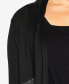 Фото #3 товара Plus Size Cora Color Block Cardigan Sweater