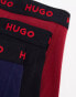 Hugo Bodywear 3 pack trunks in multi