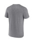 ფოტო #4 პროდუქტის Men's Heathered Gray Colorado Avalanche 2022 Stanley Cup Champions Locker Room Performance T-shirt