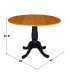 Фото #18 товара International Concept 42" Round Dual Drop Leaf Pedestal Table