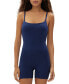 ფოტო #2 პროდუქტის GapBody Women's Super Stretch Shorty Bodysuit GPW01330