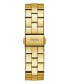 ფოტო #3 პროდუქტის Women's Date Quartz Gold-Tone Stainless Steel Watch 34mm