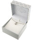 ფოტო #7 პროდუქტის Crystal and Cubic Zirconia Halo 18" Pendant Necklace in Sterling Silver, Created for Macy's