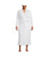ფოტო #1 პროდუქტის Plus Size Cotton Long Sleeve Midcalf Robe