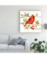 Фото #3 товара Jane Maday Birds and Berries III Canvas Art - 15.5" x 21"