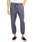 Фото #1 товара Men's Charles Linen Jogger Pants, Created for Macy's