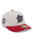 Фото #1 товара Men's Red Miami Marlins 2024 Fourth of July Low Profile 59FIFTY Fitted Hat