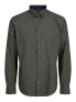 Фото #1 товара Рубашка Jack & Jones Comfort Fit 12239027 Olive Night