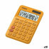 Фото #1 товара Калькулятор офисный CASIO MS-20UC Оранжевый 10 штук
