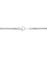 EFFY® Sapphire Ombré Cross 18" Pendant Necklace (2-1/2 ct. t.w.) in Sterling Silver