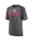 ფოტო #3 პროდუქტის Men's Heathered Gray Portland Trail Blazers 2022 Noches Ene-Be-A Core Shooting Raglan T-shirt
