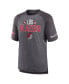 Men's Heathered Gray Portland Trail Blazers 2022 Noches Ene-Be-A Core Shooting Raglan T-shirt