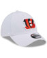 Фото #2 товара Men's White Cincinnati Bengals Main 39Thirty Flex Hat
