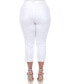 ფოტო #6 პროდუქტის Plus Size Capri Jeans