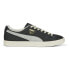 Фото #1 товара Puma Clyde Base Lace Up Mens Black Sneakers Casual Shoes 39009102