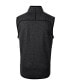 Mainsail Sweater-Knit Mens Big and Tall Full Zip Vest