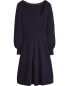 Boden Square Neck Knit Wool & Alpaca-Blend Dress Women's