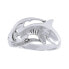 Фото #2 товара DIVE SILVER Hammerhead Shak Closed Ring