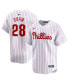 ფოტო #1 პროდუქტის Men's Alec Bohm White Philadelphia Phillies Home limited Player Jersey