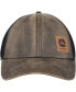 Men's Brown John Deere Classic Oil Skin Corner Logo Trucker Adjustable Hat