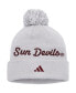 Фото #2 товара Men's Gray Arizona State Sun Devils Cuffed Knit Hat with Pom