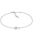 Фото #1 товара Sterling Silver Lock Chain Bracelet