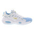 Фото #2 товара Reebok Solution Mid Mens White Synthetic Lace Up Athletic Basketball Shoes
