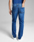 Фото #2 товара Men's Straight-Fit Stretch Jeans